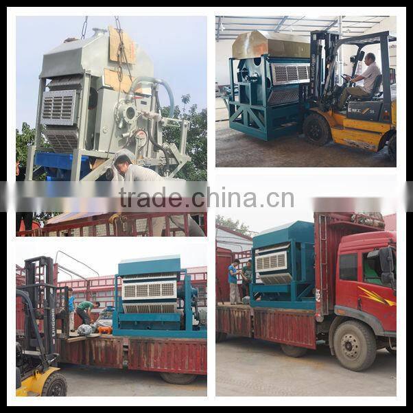 2015 Advanced processing egg box with lid making machine