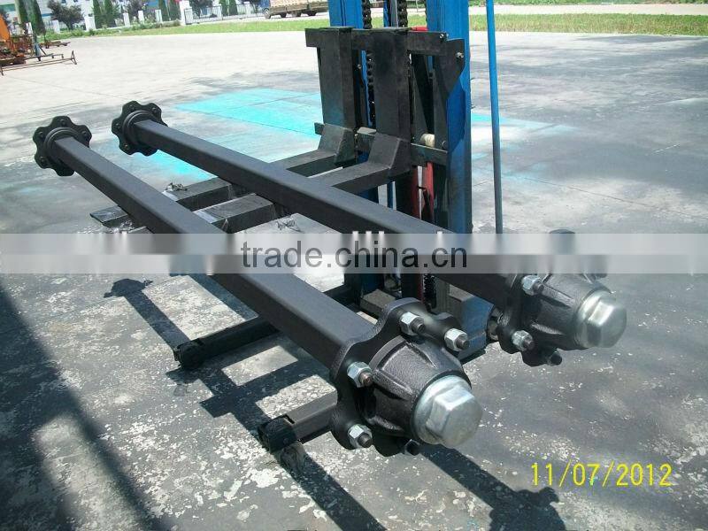 11ton axles without Brake