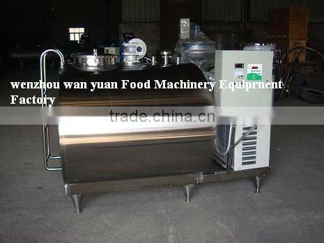 500L stainless steel milk cooling tank