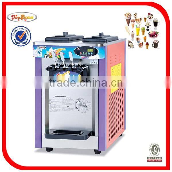 3 flavor soft Ice cream machine BQL-838