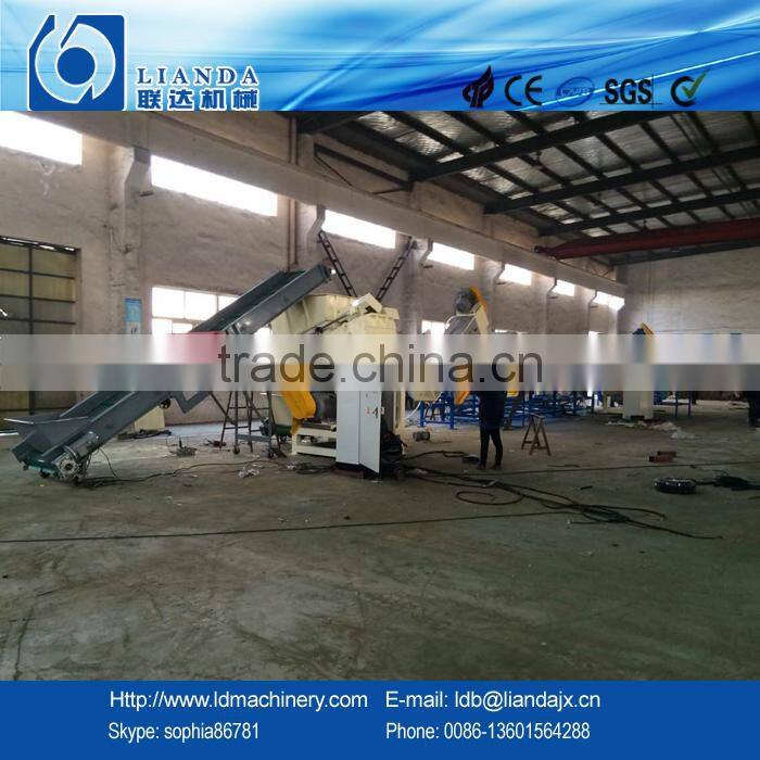 Garbags films recycling line