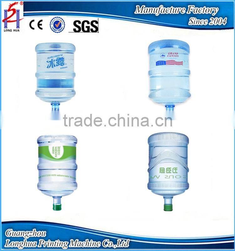 Large size bucket barrel pail screen printing machines price for sale bucket barrel pail printers