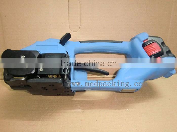 DD160 Battery-powered PET Strapping Tools for pallets, bales, crates, cases, various packages