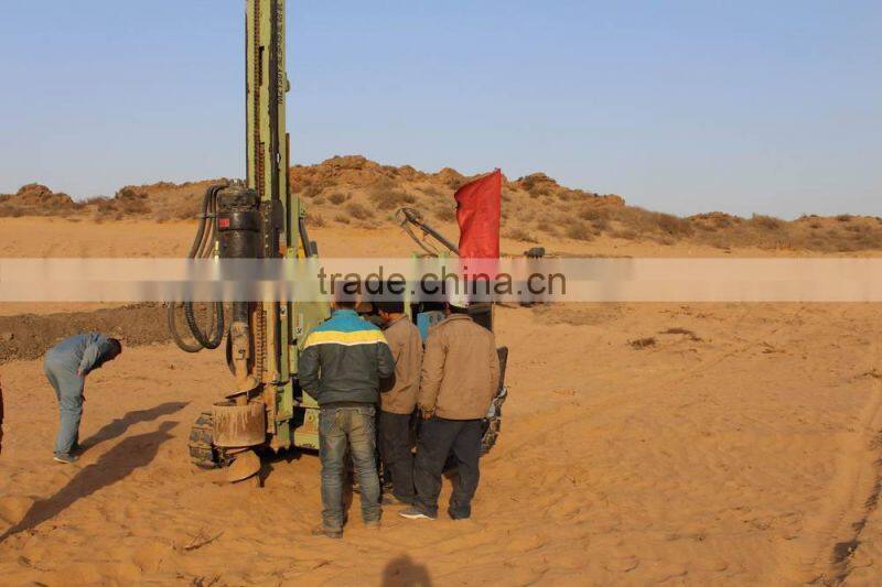 photovoltaic solar spiral pile drilling machine MZ130Y manufacturer