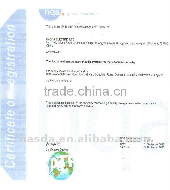 Car Amplifier of 600W