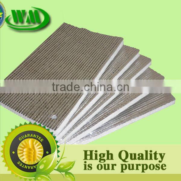 XPE with aluminum foil facing