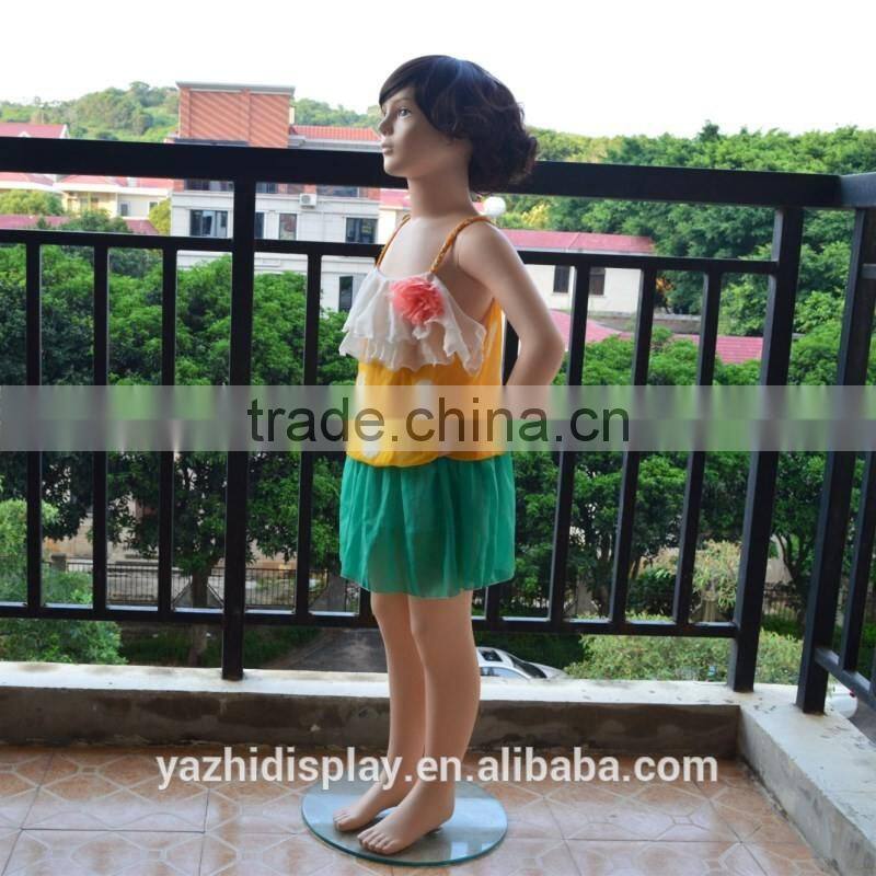 Fashion 6-8 year-old girl Children dress display mannequin