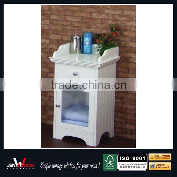 China Supplier popular Modern bathroom storage floor cabinets