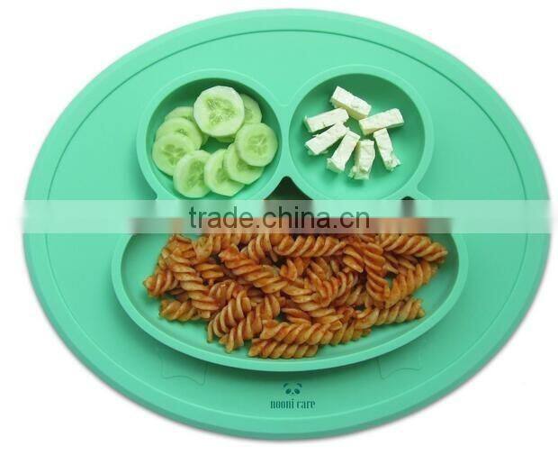 Silicone Baby Kids Placemat With Suction