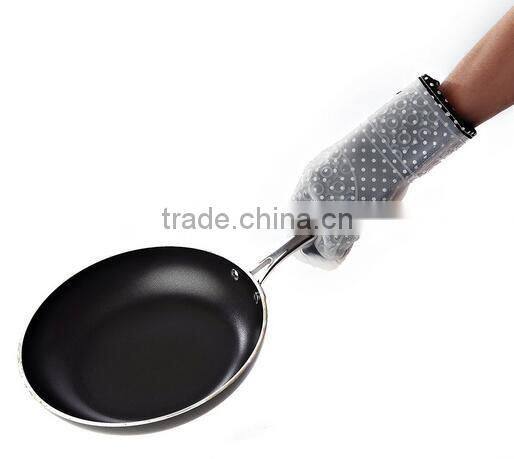 Washable Quilted Cotton Linings Silicone Protective Baking Gloves