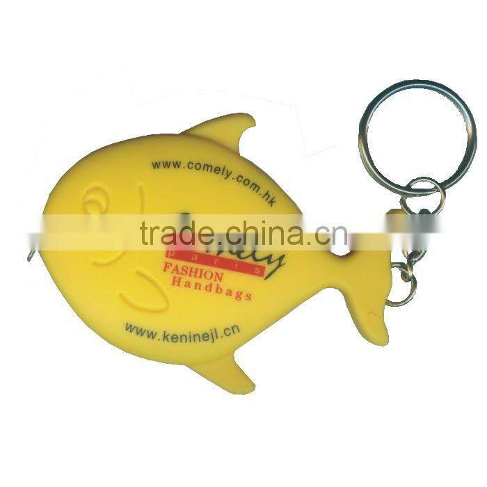 Custom shape Measuring tape keychain