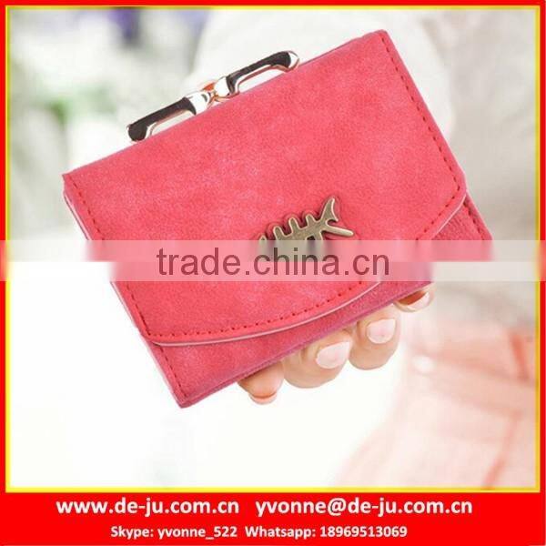 Metal Decorative Designer Wallet With Rivets