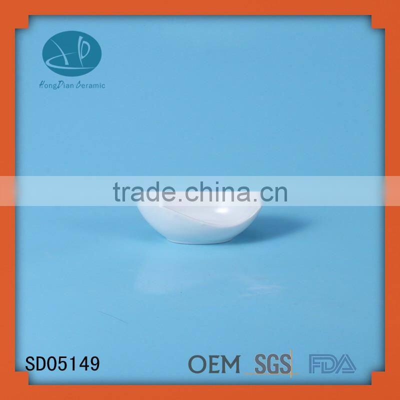 4pc porcelain boat set,porcelain snack dishes SD05149