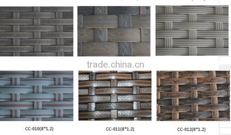 2017 Trade Assurance New Design famous modern restaurant used synthetic rattan all weather single dining chair