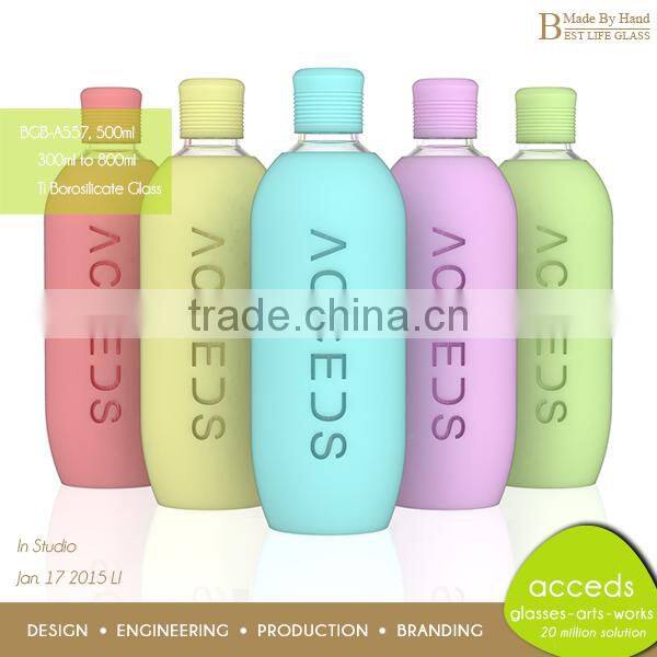 Custom Clear Empty Glass Soda Bottles Made In China