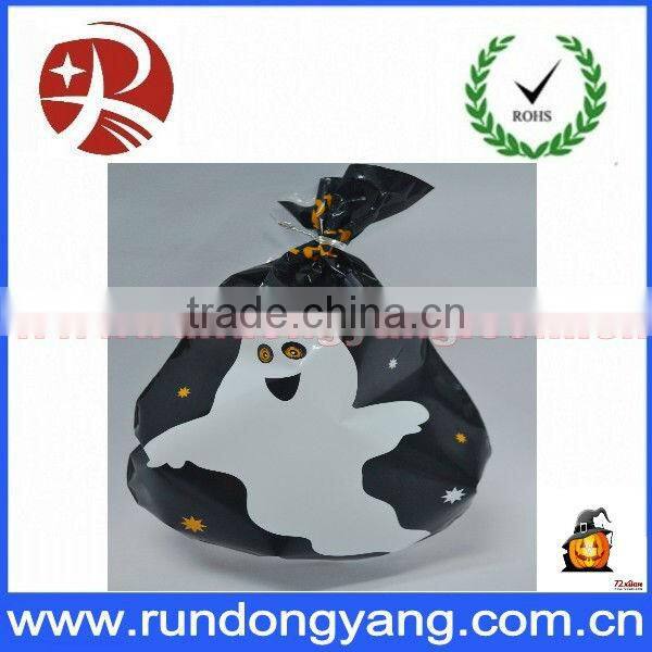 Custom printing high quality plastic halloween bag