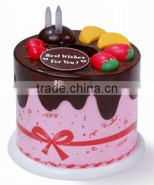 Supply romantic fruit cake paper towel tube + toothpick box + night light
