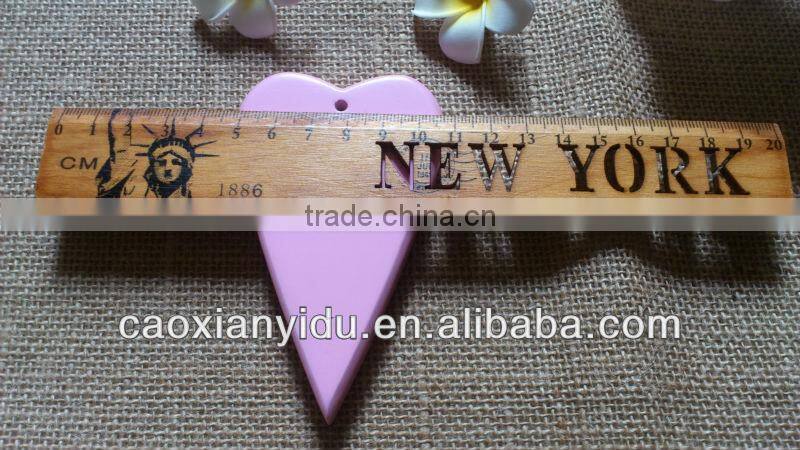 Nice Wooden Letter Pink Heart Symbol For Sweet Home High Quality