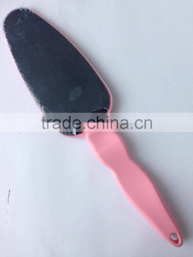 Plastic Foot Brush ,Sandpaper file with callus remover