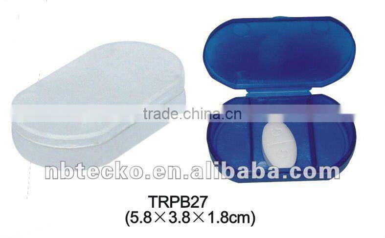 plastic pill box,medicine container with three tube