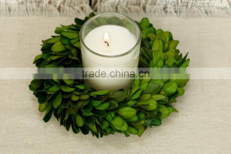8'' preserved boxwood wreath wholesale