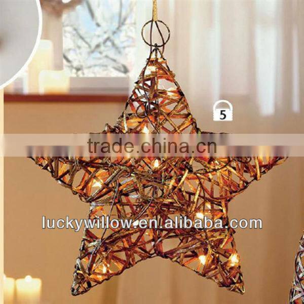 woven colorful large decorative wicker ball