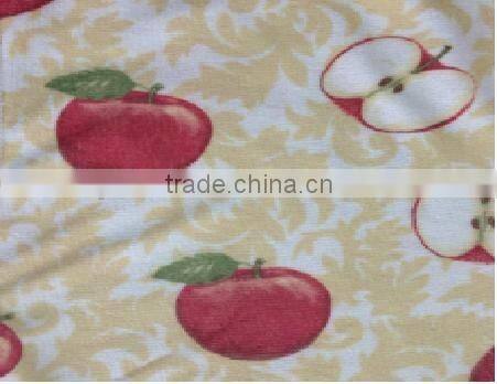 Microfiber household towel/cheap microfiber printed cleaning cloth