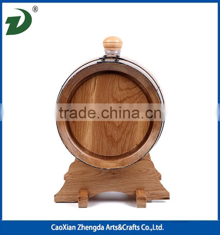 2015 Hot Selling Solid Wood Empty Barrel