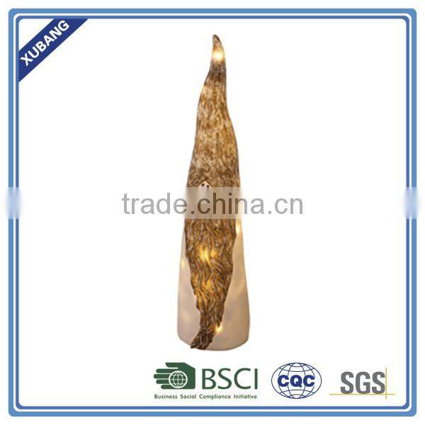 best seller good quality Classicial low price Christmas Santa lamp out door