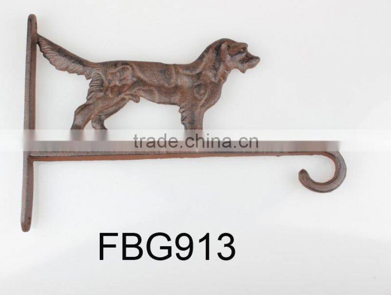 cast iron bracket crafts and rack,rectangular frame