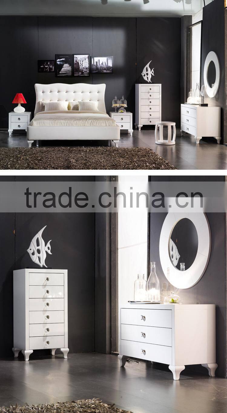 mirrored bedroom sets furniture , white bedroom furniture sets for adults B95