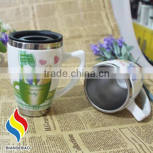 Hot selling custom printing stainless steel mug oem temperature