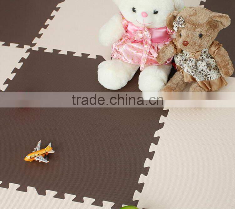 Customized color colorful free care eva baby play mat
