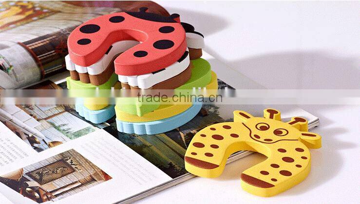 Large stock wholesale price foam EVA door stopper,animal door stopper
