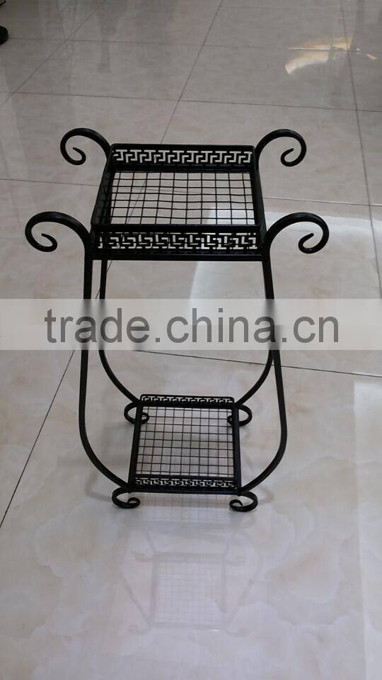 2016 New Design Wholesale Metal Material Metal wire wedding flower stand decoration