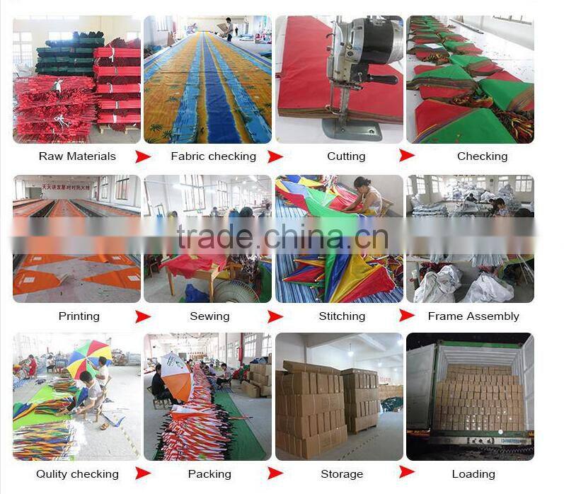 9FT Camouflage Fabric Umbrella Half Round Sun Umbrella CK1426