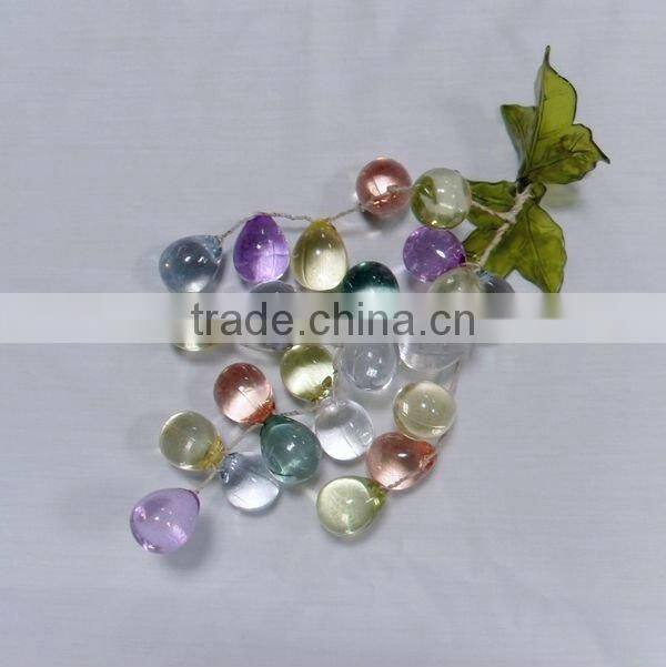 acrylic plastic grape hanging garden decorations