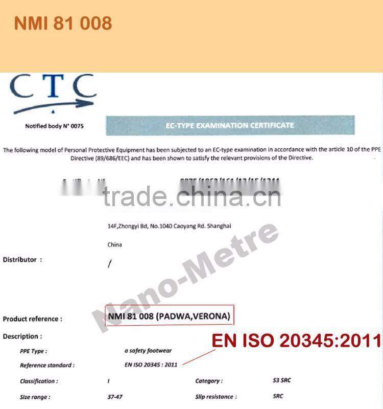 NMSAFETY SAFETY SHOE WITH STEEL TOE AND GOOD YEAR WELT CONSTRUCTION