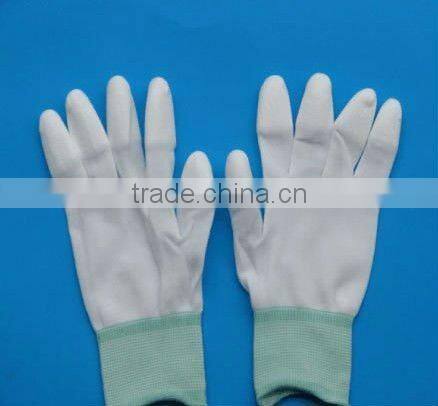 PU Finger Tip Coated Glove , Work Glove , PU Glove