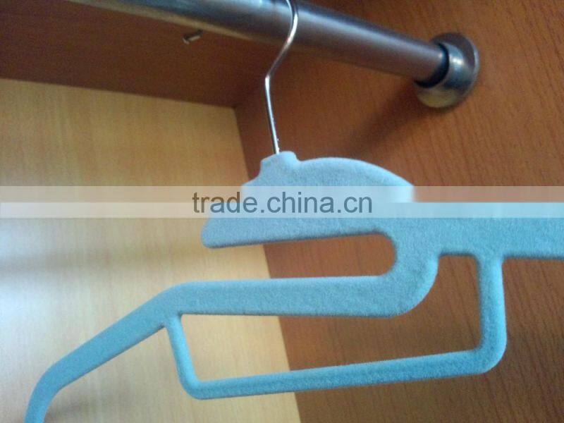 Used clothes hangers