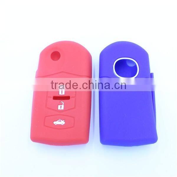 NEW SILICONE HOT BRIGHT CAR KEY COVER CASE FOR MAZDA MPS CX7 CX9