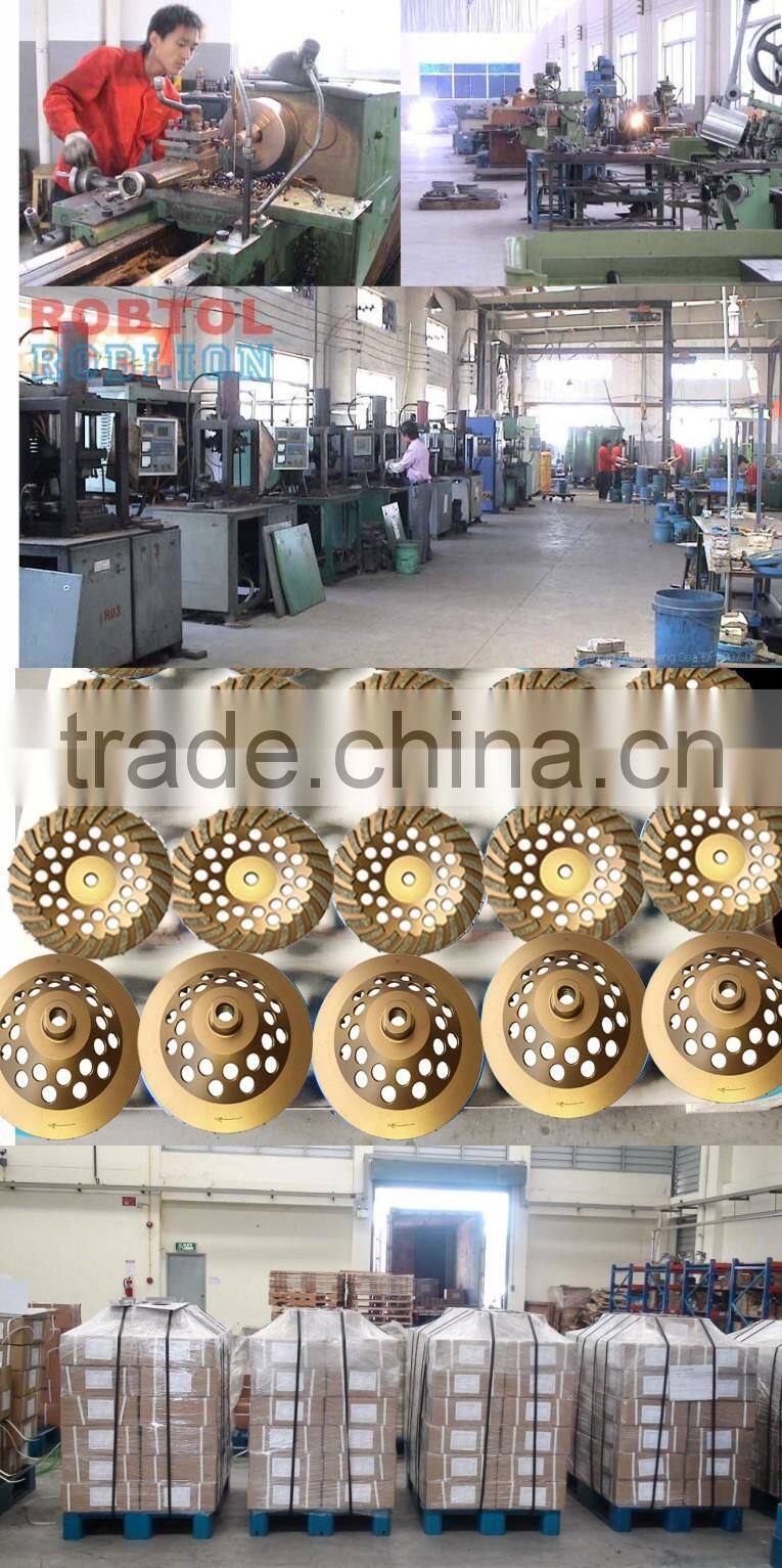 150mm turbo row waved spiral diamond grinding disc cup wheel for concrete floor 6" cutting tools abrasive polishing grinder