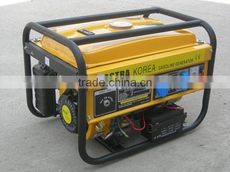 AST3800E 168F 5.5HP Protable gasoline honda generator 2KW electric start avr generator