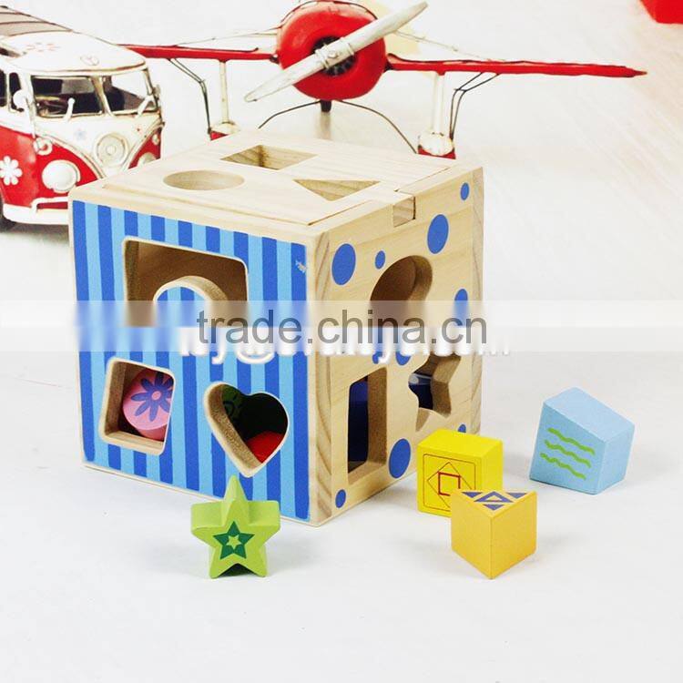 Kids Baby Educational Toys Wooden Toddler Toys for Boys Girls Learning Toy for Coordinating Eye And Hand W12D067
