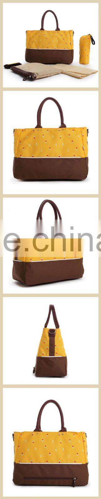 2015 New designed ladies mummy bag diaper bag