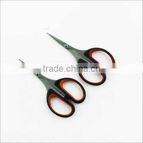 Beauty Scissors Factory price HB-4001C Curved Edge Eyebrow Hair Scissor