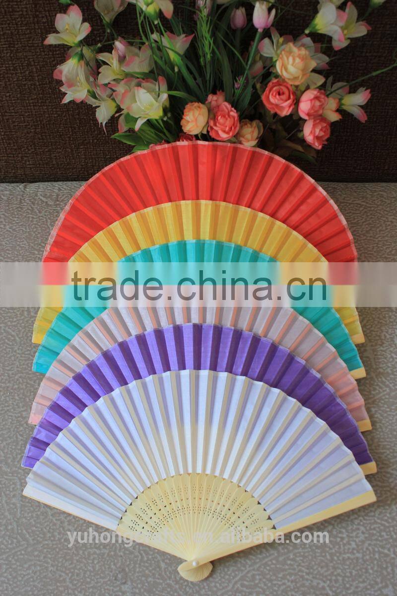 Cheap bamboo wedding fan wholesale