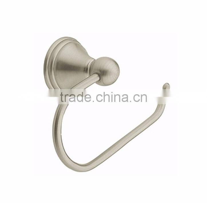 round Brass Chrome Toilet Paper Holder,Roll Holder,Tissue Holder Without Cover