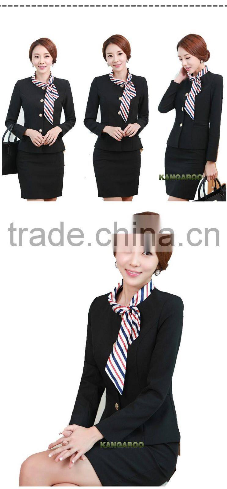 Airport Air Airline Asia Hostess Uniform For Womans Stewardess