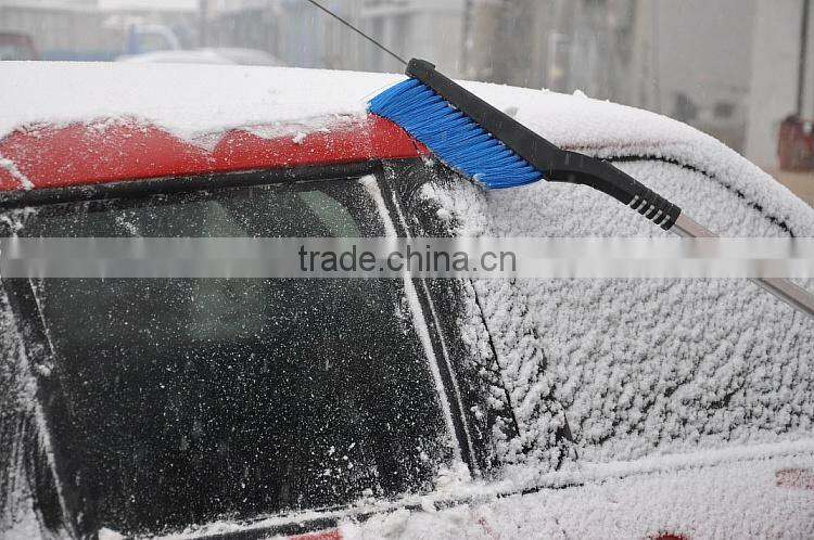 car snow removal brush